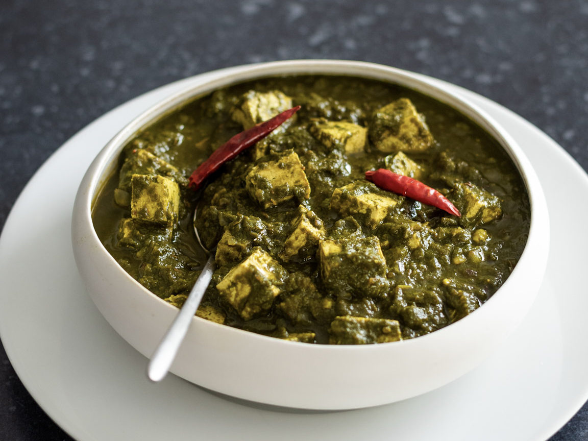 palak paneer image